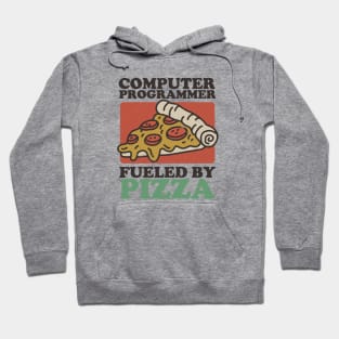 Computer Programmer Fueled By Pizza Hoodie